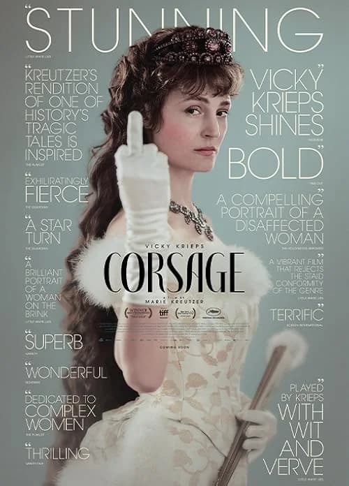 Corsage film posteri