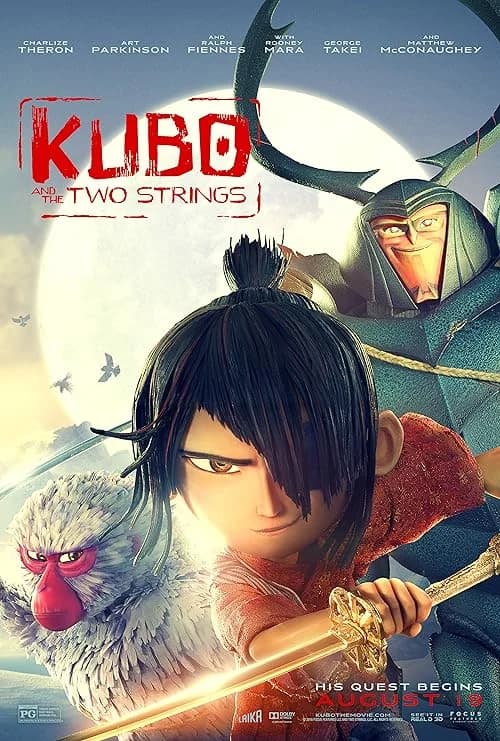 Kubo and the Two Strings film posteri