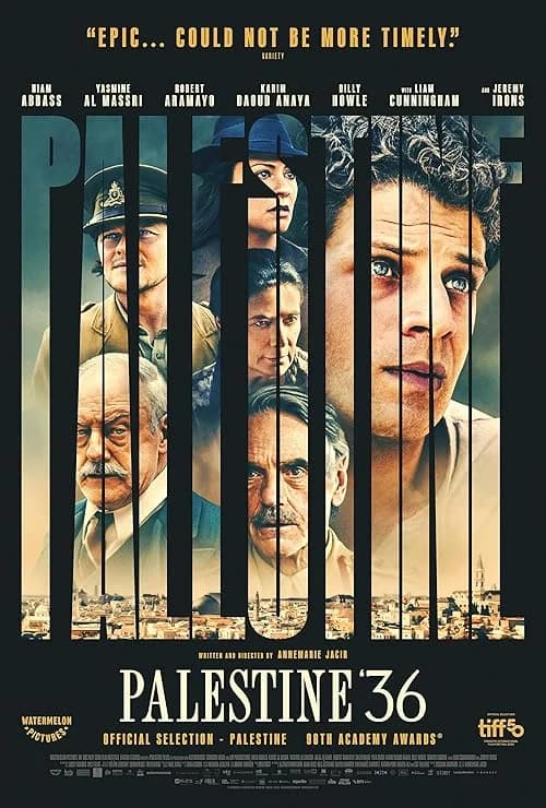 Palestine 36 film posteri